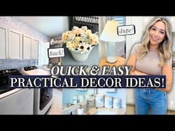 EASY HOME DECORATING IDEAS 2024 Practical Decorating Tips and Hacks!