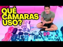 CÁMARAS para ser Travel Vlogger ⭐️ Guía ⭐️  Lo que usa Alex Tienda