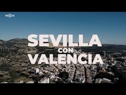 Gracias a los sevillanos y servicios municipales, orgullosos de ellos. Sevilla con Valencia