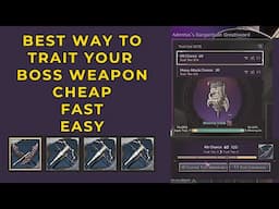 Best Ways to Fully Trait a Boss Weapon! Throne and Liberty