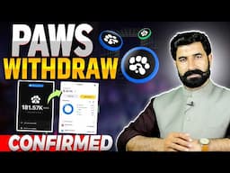 Paws Withdraw | Paws Airdrop | Paws Listing | Paws Coin | Crypto Mining Bot Crypto News | Albarizon