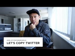 Learn UI UX design by copying - Task 3 / Twitter App