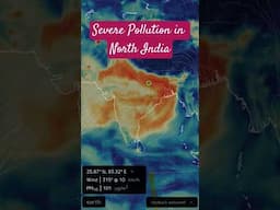 Severe Pollution across North India #delhipollution #healthemergency #viralvideo #shorts