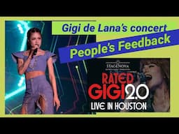 Gigi de Lana Concert sa America | Gigi US Tour