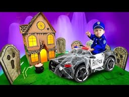 Oliver's SPOOKTACULAR Halloween Police Adventure!