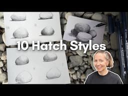 10 Ways to Draw Smooth Stones with Pen and Ink