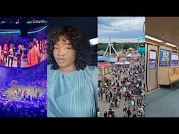 VLOG| I Been Outside!! + Wild N Out Atlanta Show + Georgia State Fair + Movie Date | Victoria Lashay