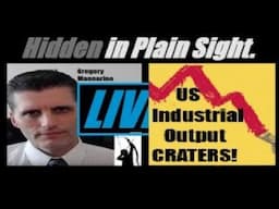 LIVE! US FACTORY/INDUSTRIAL OUTPUT CRATERS... US IMPORT PRICES SPIKE. Mannarino