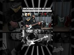 Rickenbacker vs Jazz Bass