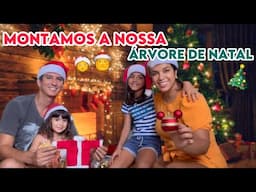 MONTANDO A ARVORE DE NATAL 2024 em família 🌲