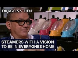 Will These Dragons Buy Into The Clothes Steamer Cause? | Dragons' Den