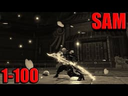 FFXIV: Dawntrail Samurai 1 to 100 Leveling Skills Guide