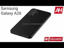 AH Exclusive: Samsung Galaxy A26 Leaked Render