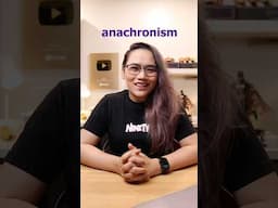 What is an ANACHRONISM? 🤔 #learnwithlyqa #englishlanguage #wordoftheday