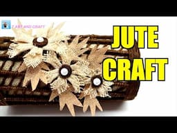 Simple DIY Waving Craft From Jute Rope