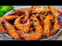 The Best Fried Shrimp You'll Ever Make! You will be addicted!!!🔥😲| 2 RECIPES