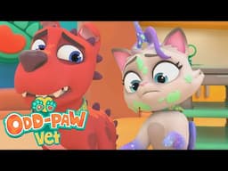 What A Mess | Odd-Paw Vets | Amazing Animal Rescues | Cartoons For Kids