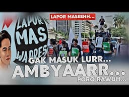 AMBYAAR MASSEHH...‼️ "PROGRAM LAPOR MAS WAPRES" GIBRAN》TUAI KRITIKAN RAKYAT