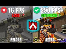 Apex Legends Season 23 - Best Settings for MAX FPS on ANY PC | Fix Lags, Stutter, Input Delay 📈