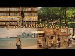 book-shopping in korea + japan 📚 travel vlog & book haul 🇰🇷🇯🇵