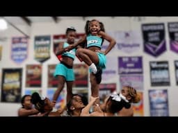 PERFECTING THE NEW ROUTINE & WORKING ON THE PYRAMID!