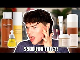 I Tried $500 Worth of VIRAL Korean Skincare Products?! is it any good?!