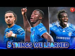 CAICEDO is our NEW ESSIEN! Maresca’s INVERTED FB PROBLEM || 5 Things Learned Man Utd 1-1 Chelsea