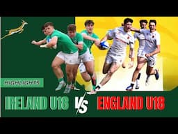 Epic U18 Rugby Battle: England vs. Ireland -Speed vs. Power Showdown!