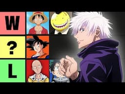 Ranking which Anime Characters we can beat in a fight