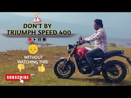 triumph speed 400 ownership review pros and cons in marathi #triumph