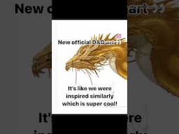 Did I predict the new Dungeons and Dragons gold dragon design???