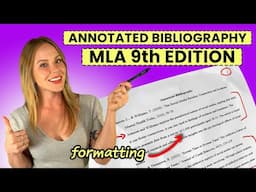 Annotated Bibliography | MLA 9th Edition | Beginners Guide