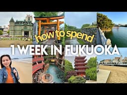 Top things to do in Fukuoka + first impressions 🇯🇵 Japan Solo Travel Vlog & Itinerary 🎥