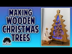 Making Wooden Christmas Trees / Christmas Decor Ideas