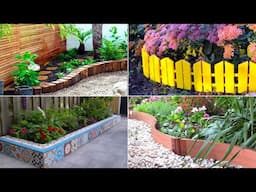 Creating Beautiful Garden Borders for Flower Beds: DIY Ideas from Everyday Materials