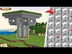 I Made Minecraft Pe 1.21 Best Iron Farm | Minecraft Pe Hardcore