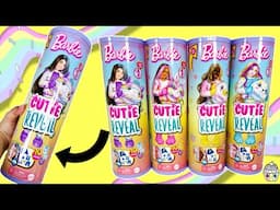 NEW! Barbie Cutie Reveal COLOR DREAM SERIES Zebra, Penguin, Dalmatian, Bunny Unboxing!