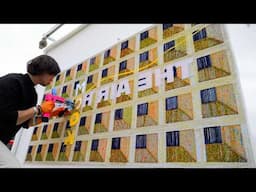 The Amazing Process of Making a $5,000 Rug with a Gun. Tufting Technician of Korea