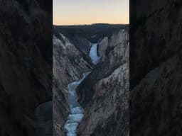 Sunset at the Grand Canyon… of the Yellowstone!