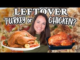 Transforming THANKSGIVING LEFTOVERS into Delicious Meals! | Turkey Recipes