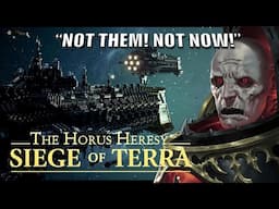 Why was Horus Scared of the ULTRAMARINES Arrival in the Siege of Terra?