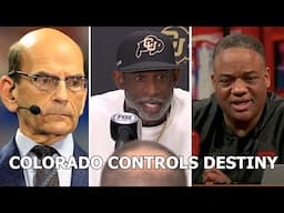 Coach Prime & Colorado CONTROL THEIR OWN DESTINY To Playoff! Whitlock & Finebaum ARE SICK!