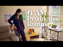 6 am productive summer routine | Exit your lazy era, study tips