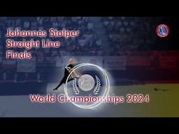 Johannes Stolper World Championships 2024 in Gymwheel Men Straight Line Finals 2nd Place