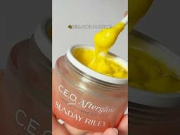 C.E.O. Afterglow Sunday Riley #asmr #skincare #skincaretips #sundayriley #vitaminc