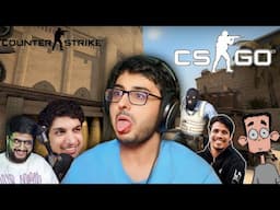 CarryMinati & GamerFleet's Hilarious CSGO Gameplay with the Gang - Must Watch!