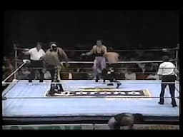 LOS INTOCABLES VS LOS INFERNALES CAMPEONATO DE TRIOS CMLL (RESUMEN) 22 - 03 - 92