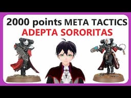 The Strongest Adepta Sororitas 2000 point Army Lists in 40k 10th edition