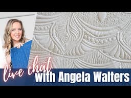 Quilting Tula Pink's  Market Quilt - Live Chat with Angela Walters