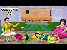 Garib Ka Miniature Cardboard AC Desi Jugaad Hindi Kahaniya Hindi Moral Stories Hindi Bedtime Stories